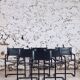 Lot de 6 fauteuils cantilever bauhaus style MG5 Grassi, 1970