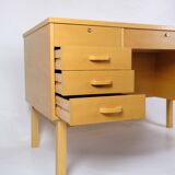 Desk Made In Beechwood From 1960s