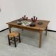 Pine farmhouse table 160 x 110 cm