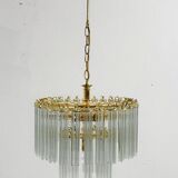 Mid-century modern chandelier by Gaetano Sciolari, 1970s