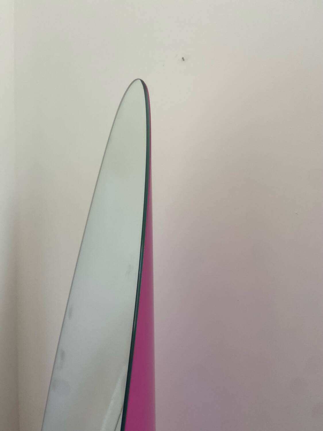 Space age lipstick mirror