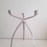 Aluminum tripod candlestick