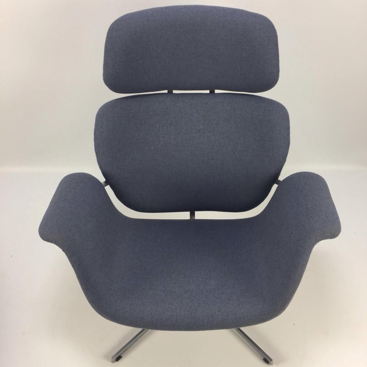 Tulip Chair with Ottoman by Pierre Paulin for Artifort 1960