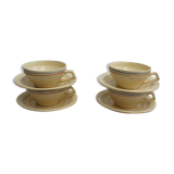 Ceramic coffee set