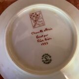 Two monastic porcelain cups