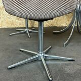 4 chaises & table des années 60