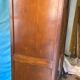 Oval mirror wardrobe