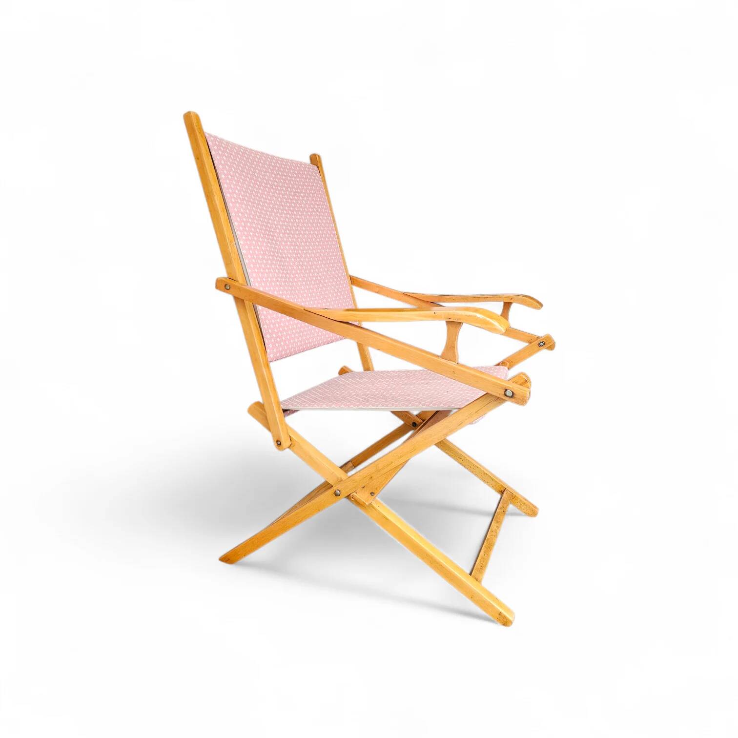 Foldable deck chair / 1950s