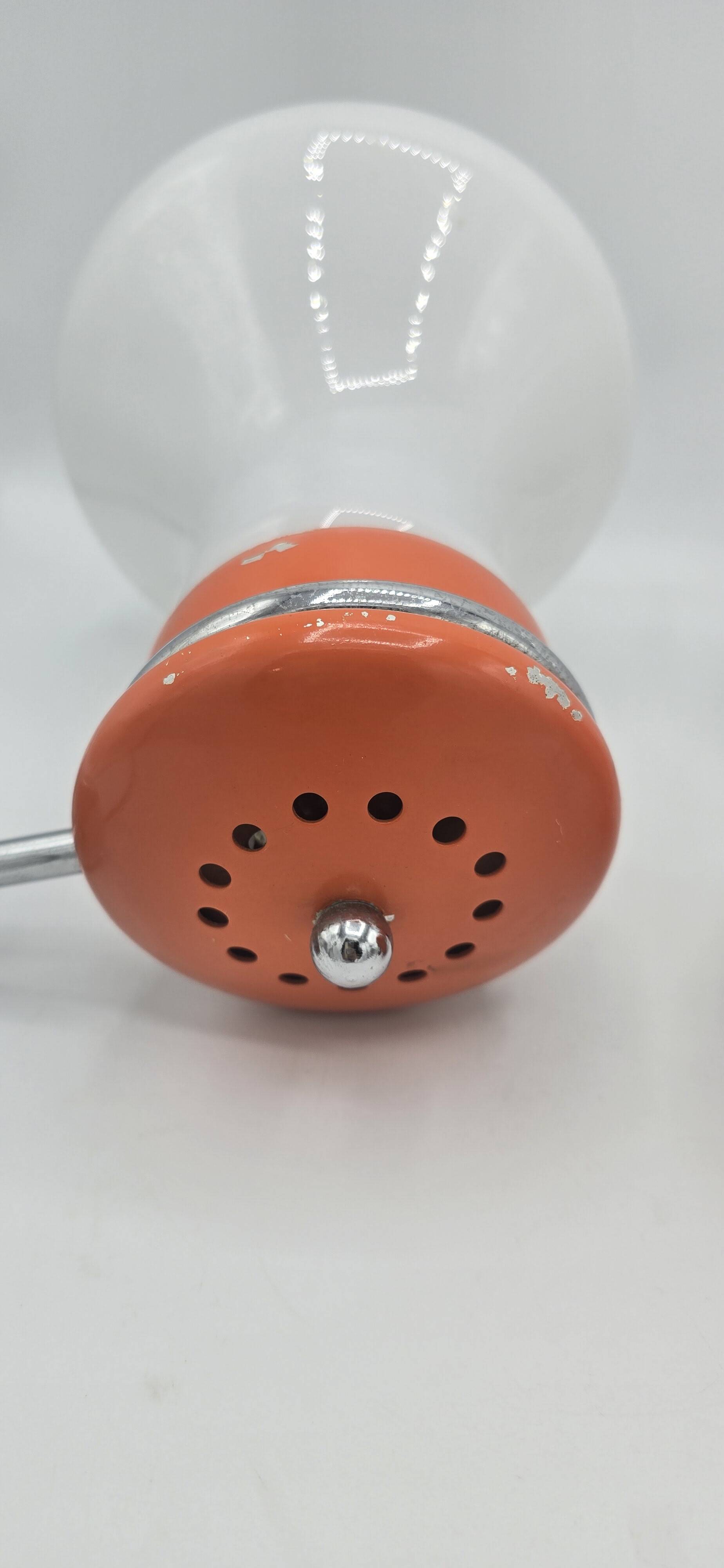 Pair of Space Age wall lights from the 70s in the style of Carlo Nason Guzzini.