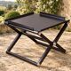 Folding table "Pippa" by Rena Dumas & Hermès