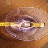 Bohemian Alessandrite Glass Bowl Vase