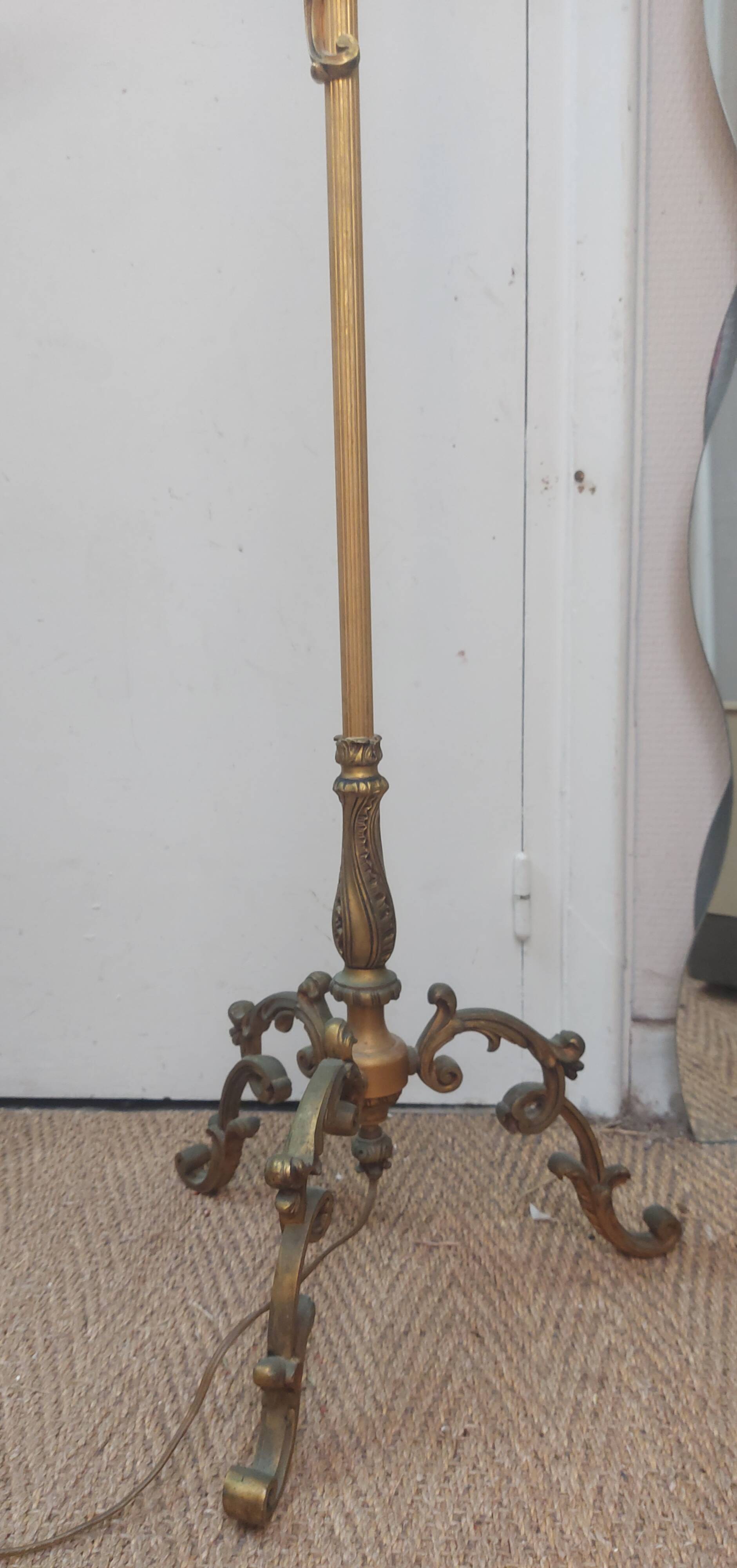 Louis XV floor lamp