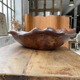 Plat en bois XL racine de thuya