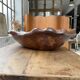 XL thuja root wooden dish