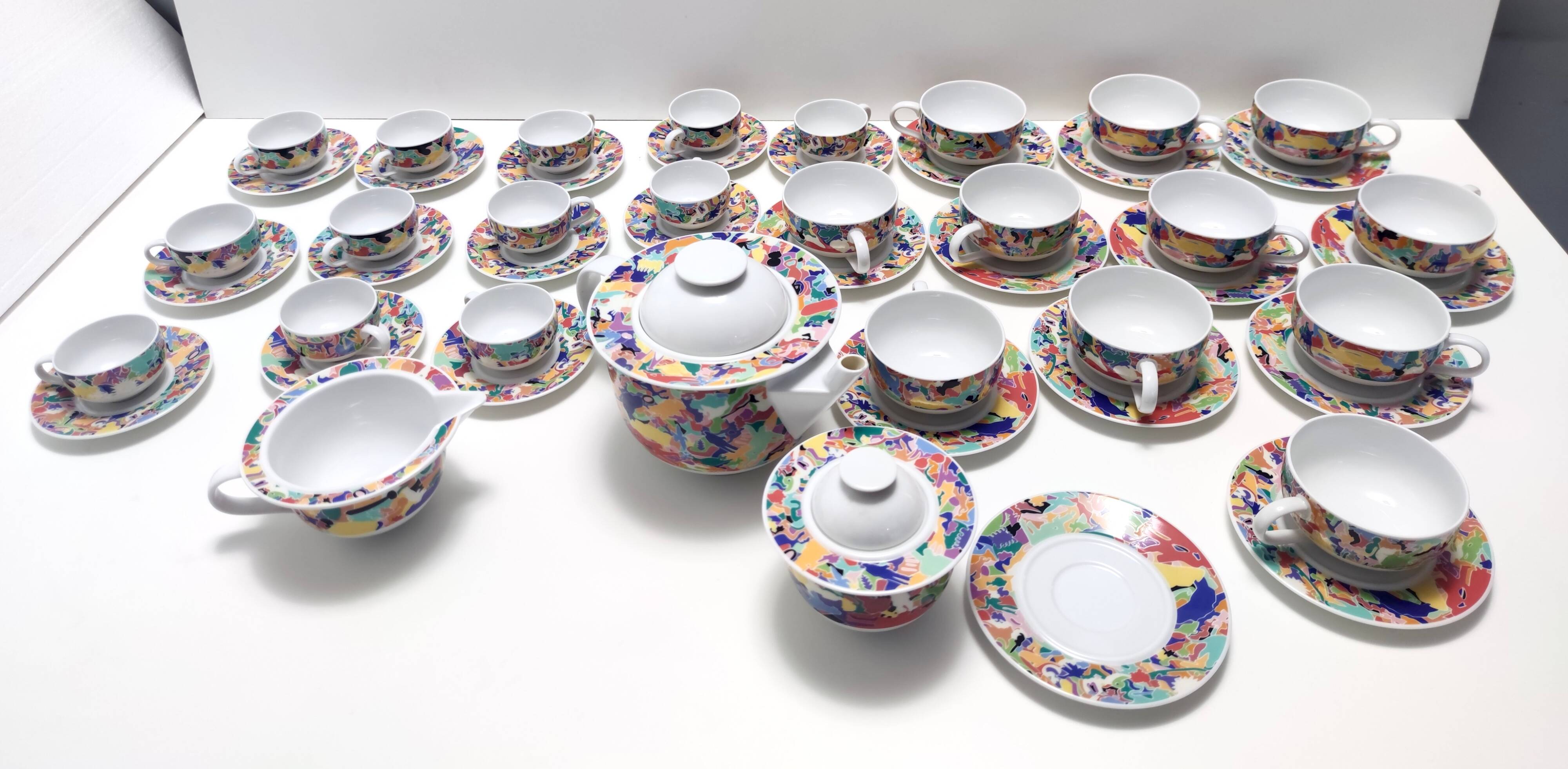 26-Piece Breakfast Set "La Bella Tavola" by Ettore Sottsass for Alessi, 199