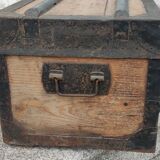 Old wooden trunk, storage chest