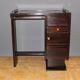 Mahogany art deco desk or console