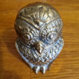 Vintage brass owl