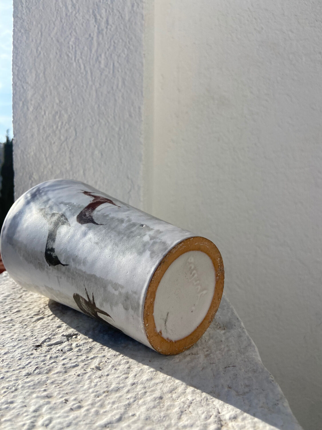 Vase en céramique, Austruy années 60