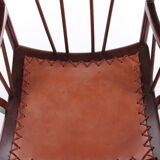 Liberty & Co Chair with footstool design by Thebe 1950