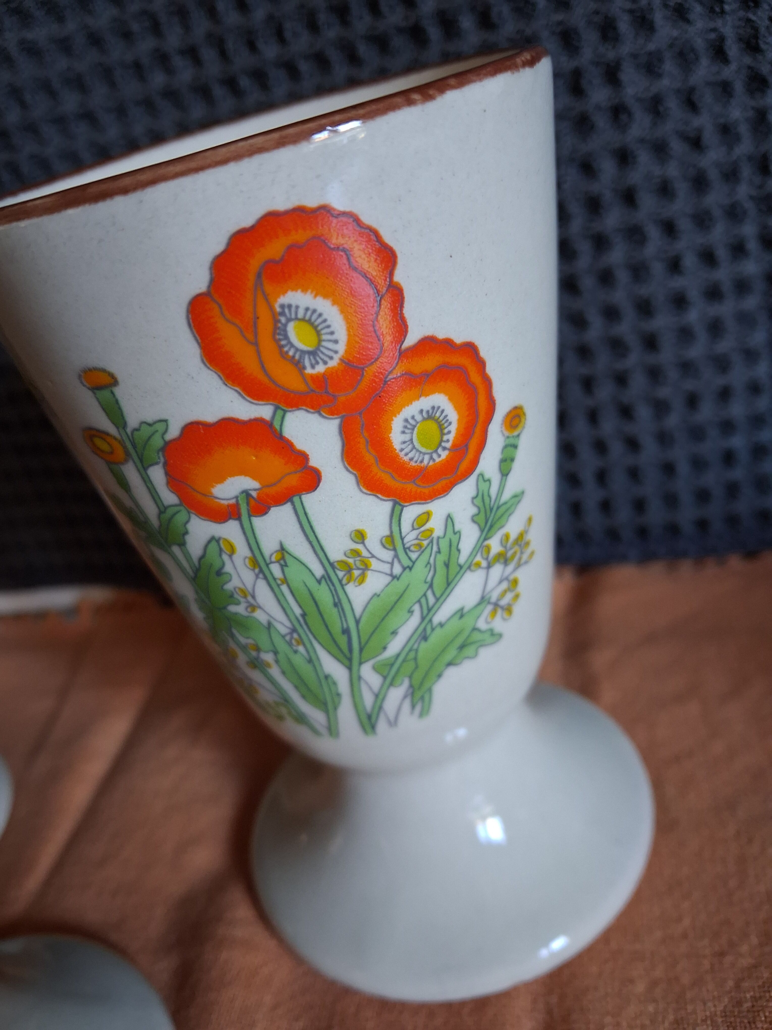 Mazagrans vintage motif floral