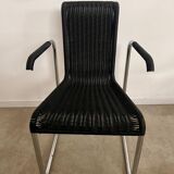 Lot de 8 chaises tubulaires, design d'Axel Bruchhäuser Tecta modèle D20 vintage