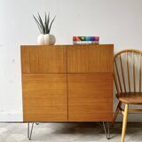 Vintage teak cabinet sideboard