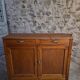 French country buffet, rustic kitchen furniture, wooden buffet, circa 1930–1950.