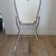 Vintage chrome and plastic baby high chair