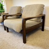 ensemble de 2 fauteuils vintage / fauteuils individuels / canapés