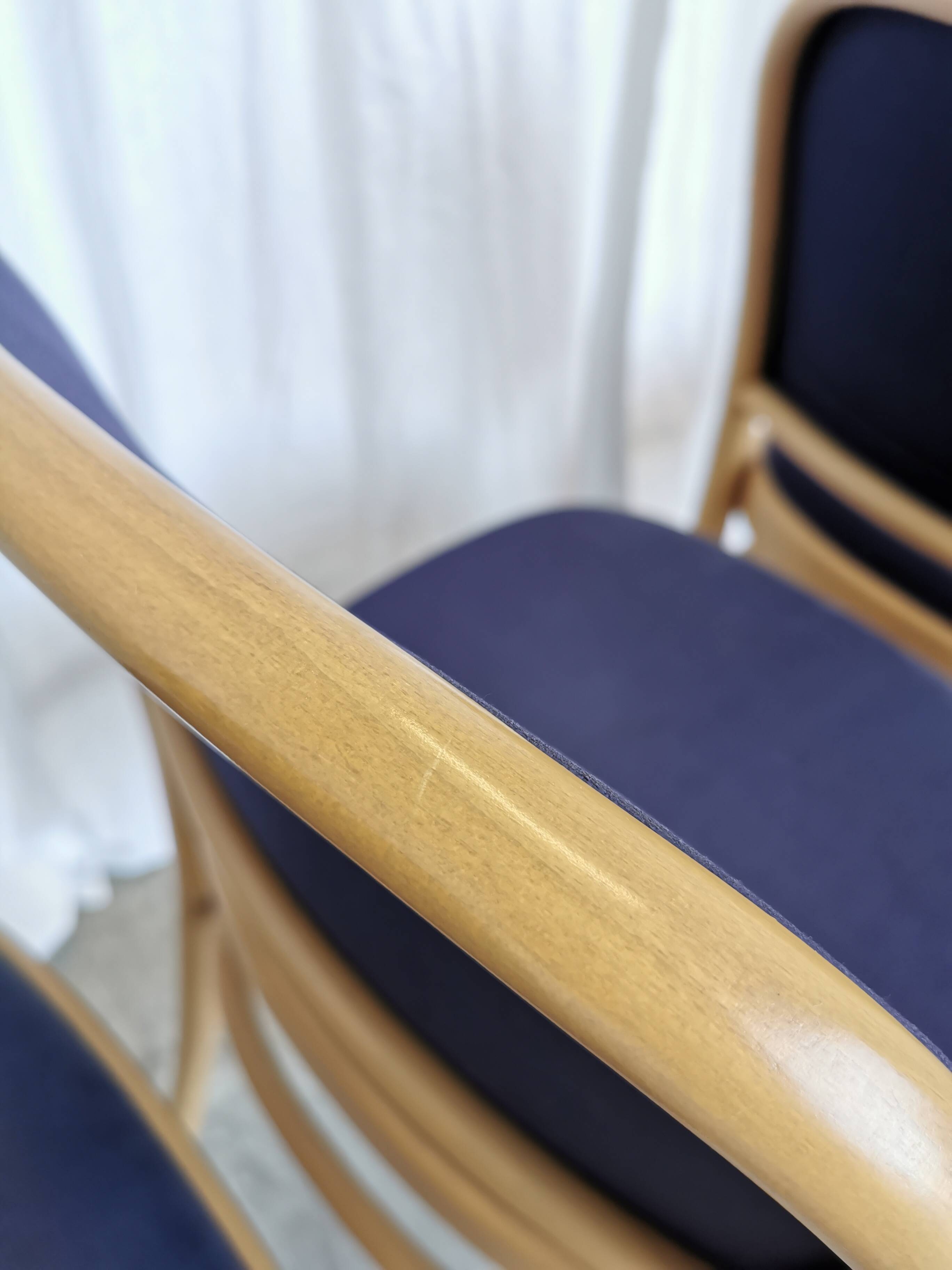 Vintage Bentwood Dining Chairs - Set of 4 - Joseph Hoffmann Thonet Design