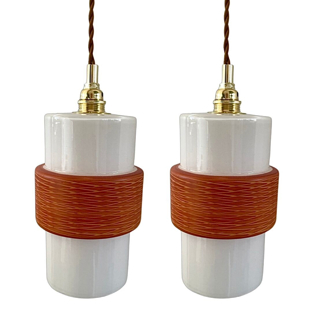 Set of two 60s electrified walkmen to nine