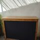 Old buffet with sliding doors