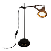 Lampe de table en bakélite industrielle – Singer