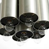 Italian 1960s Space Age ceiling lamp with 13 glasses by Goffredo Reggiani