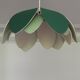 Vintage lotus flower suspension 1970s