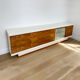 1970s rosewood and white east german sideboard midcentury drinks cabinet vintage