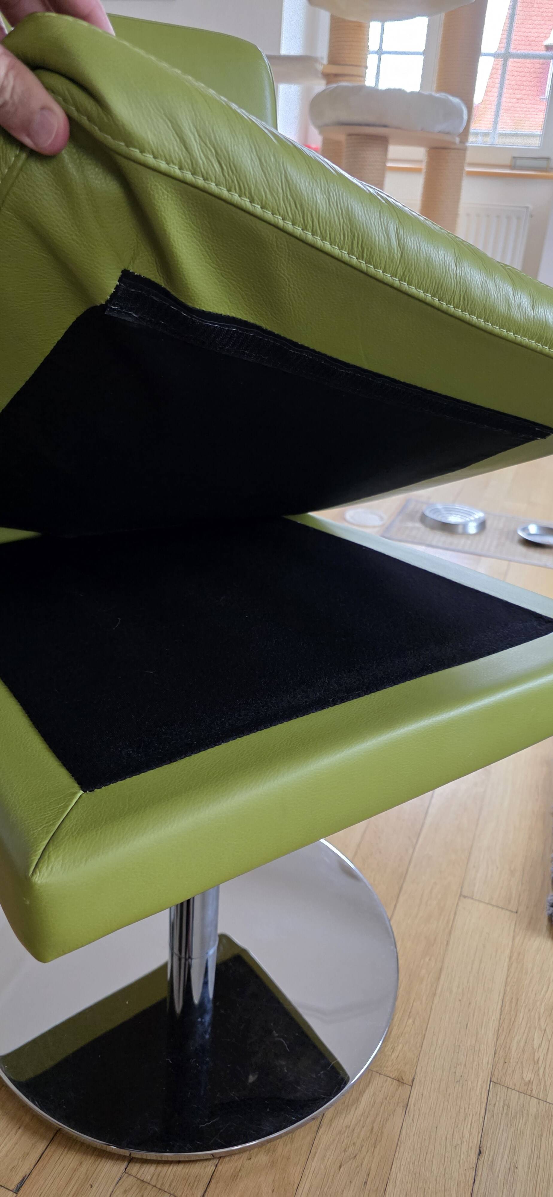 Hülsta leather armchair