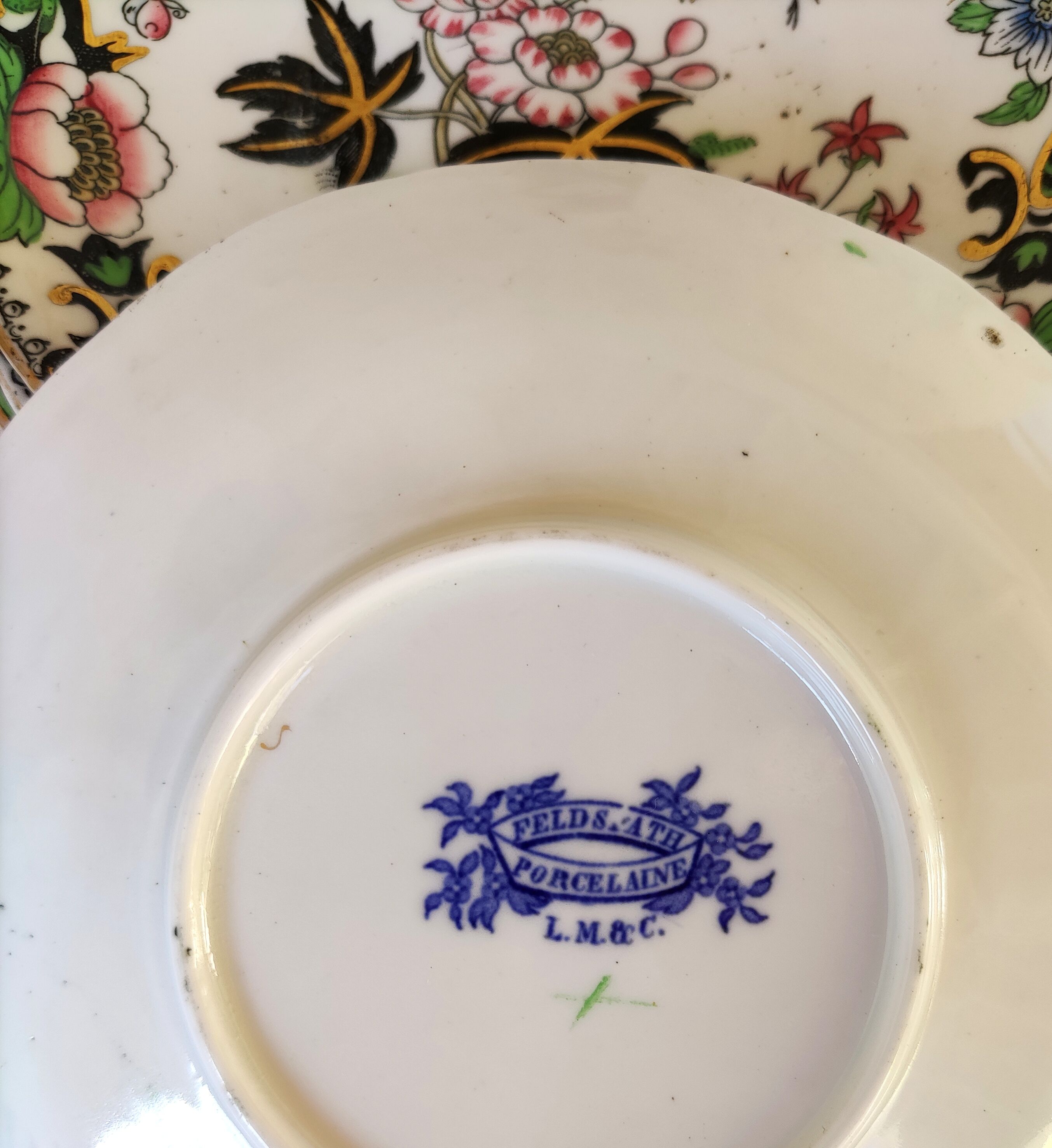 6 Feldspar tiled dessert plates