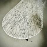 Marble bistro table 4 place settings