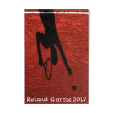 Affiche officielle Roland Garros 2017 par Vik Muniz