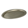 Vintage oval serving tray in stainless steel