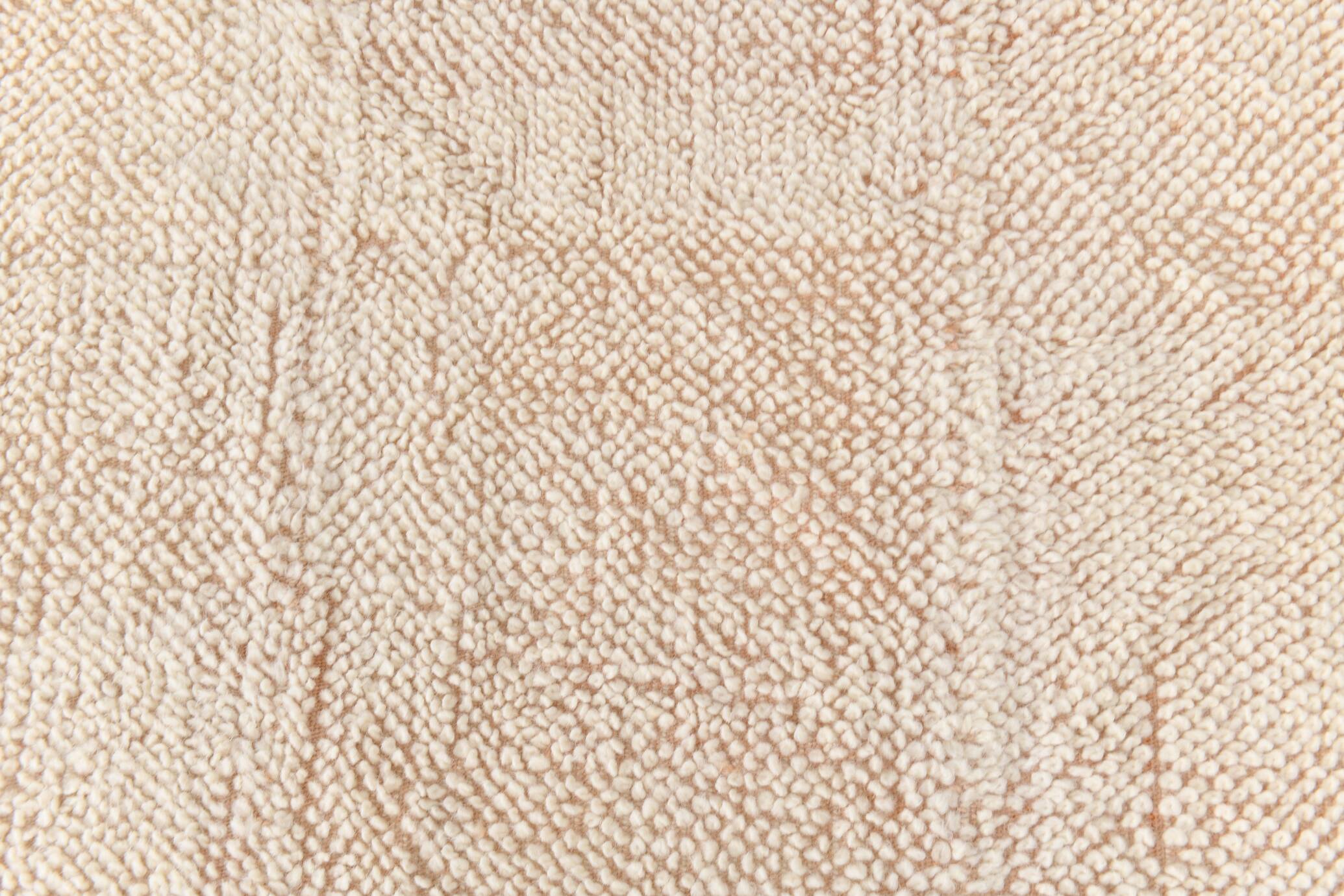 8x10 Peach Orange Handmade Wool Vintage Rug, 250x304Cm SK 34929