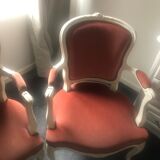 Pair of armchairs Louis XV style
