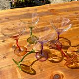 Vintage 80's Zig Zag Glasses