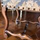 Set of 8 chairs style Louis XV