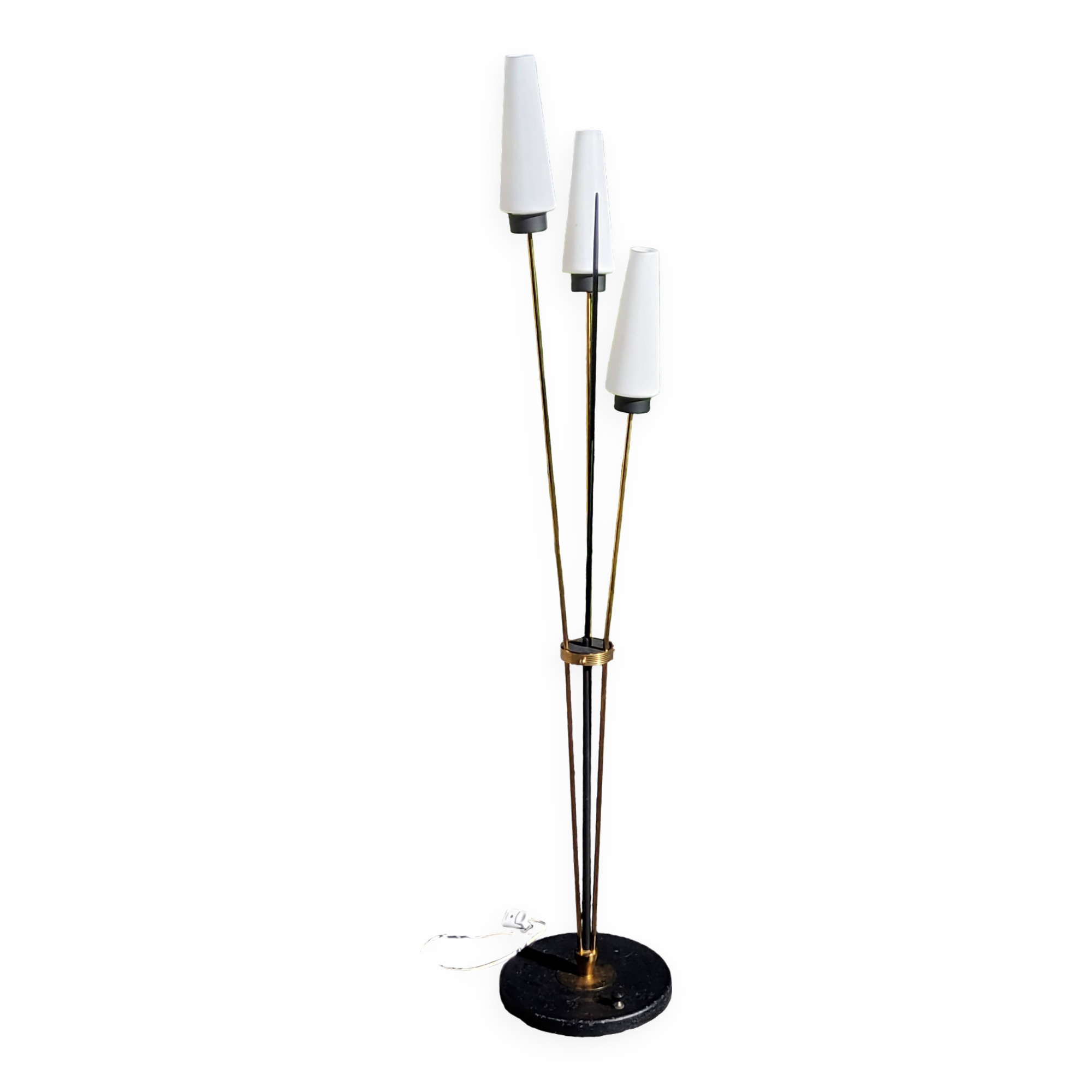 Vintage floor lamp from the 60s from Lunel