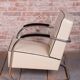Bauhaus Leather FN21 Armchairs from Mücke-Melder, Czech, 1930s, Set of 2