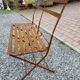 Banc de jardin en fer
