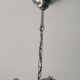 Italian design pendant lamp or chandelier, 16 planets Saturn, space age, 1970